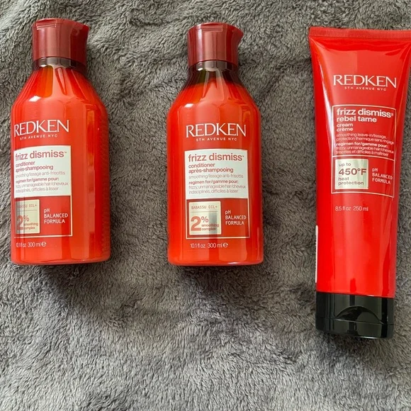 NEW-REDKEN Frizz dismiss DUO + frizz dismiss cream - Picture 1 of 3